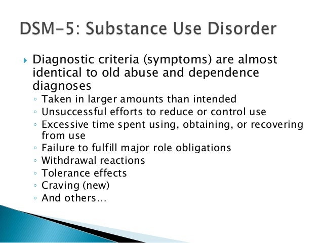 DSM-5 Substance Use Disorder Assessment Worksheet