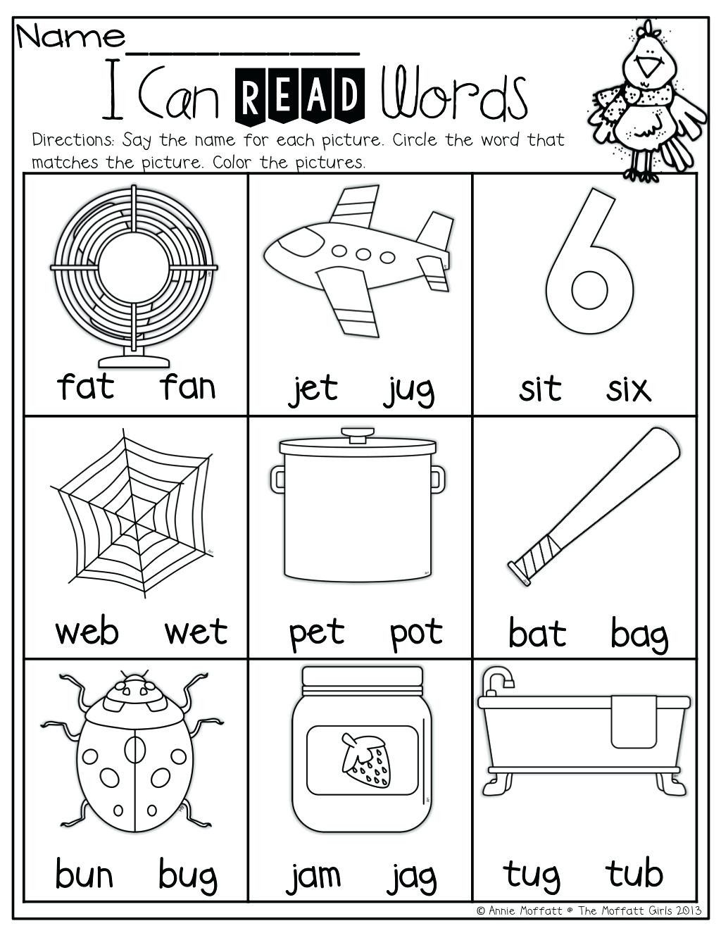 5 Easy Spelling Worksheets for Kindergarten Fun