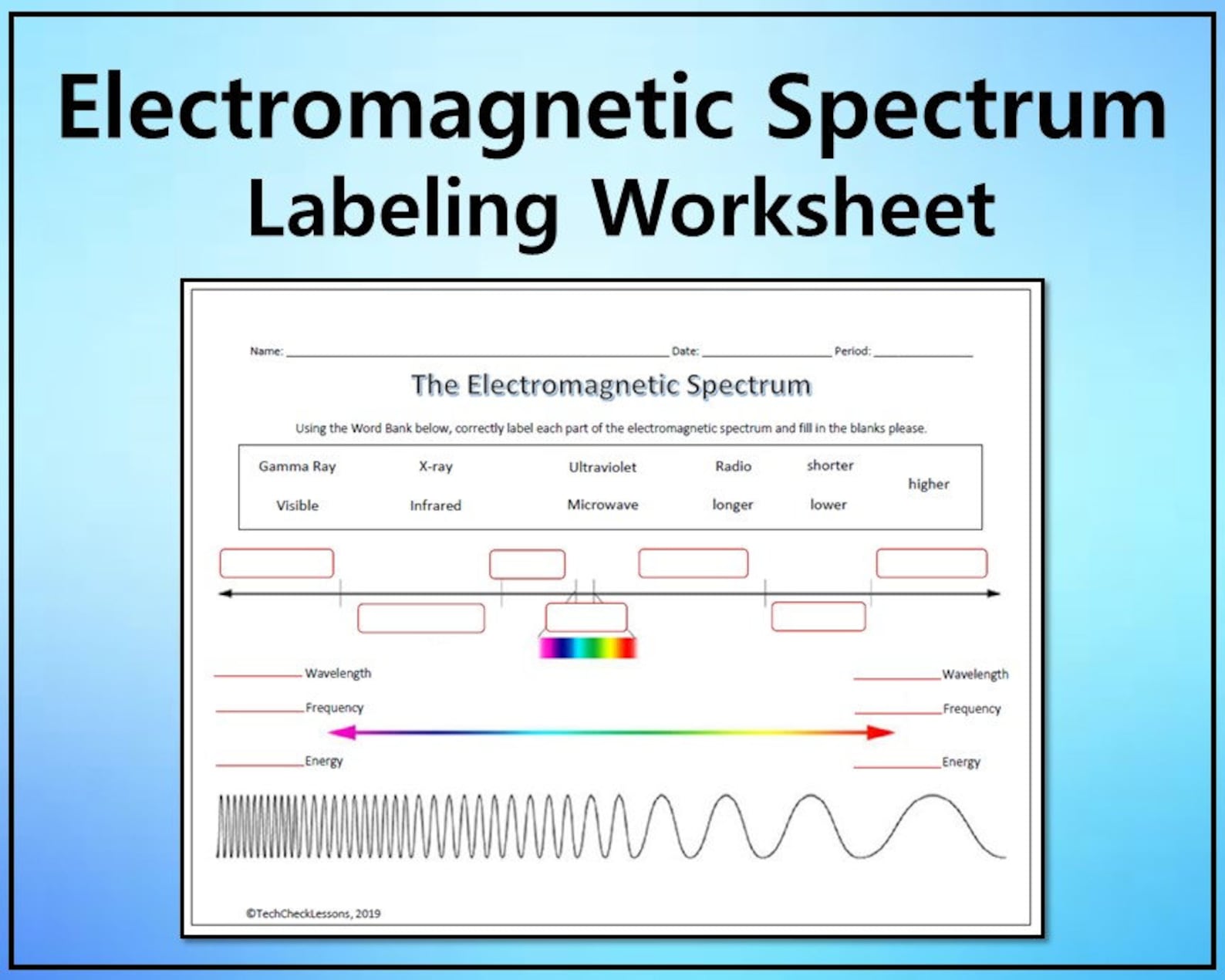 6 Ways to Master Electromagnetic Spectrum Worksheet Answers