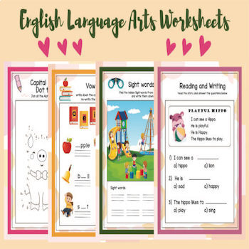 7 Ways to Improve English with ELA Worksheets