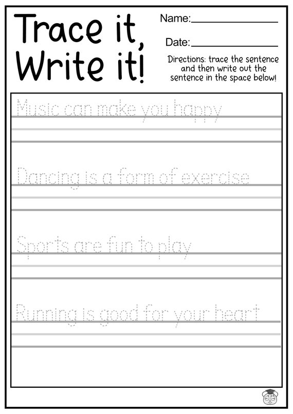 10 Fun English Worksheets for 1st Graders