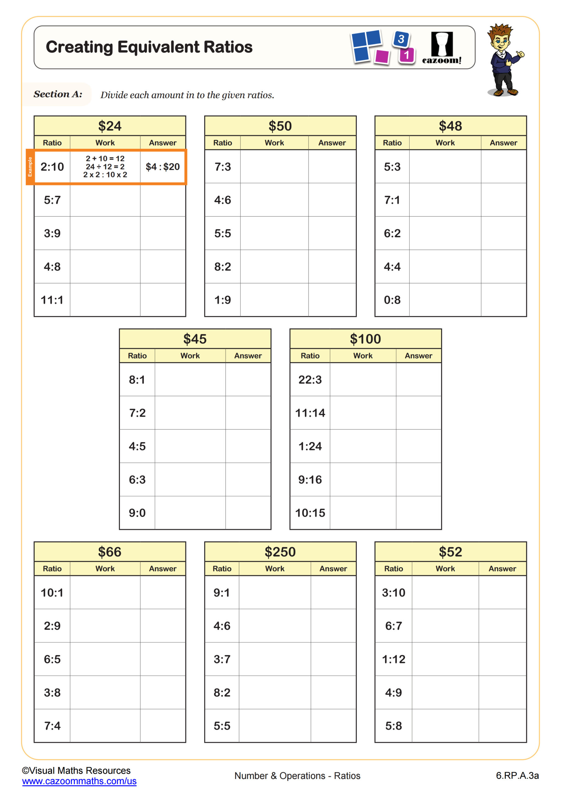 5 Ways to Master Equivalent Ratios in 6th Grade