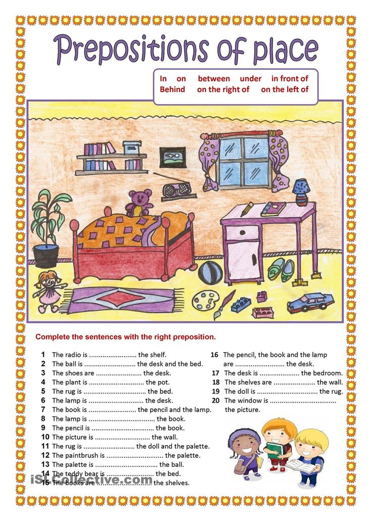 5 Essential ESL Prepositions Worksheets