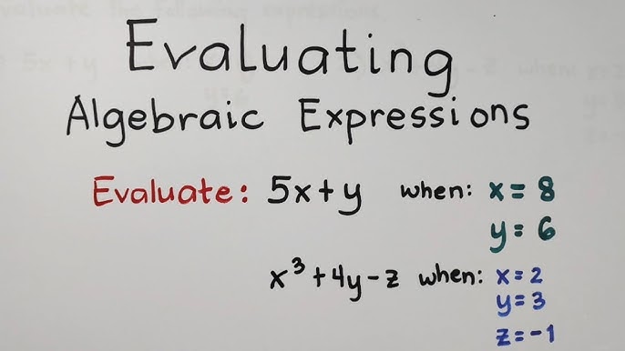 5 Ways to Master Evaluating Algebraic Expressions