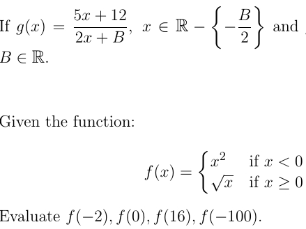 Evaluating Functions Worksheet With Solutions Teaching Resources