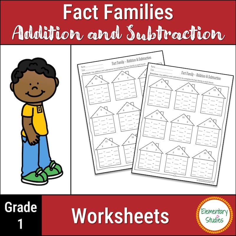 Fact Family Worksheets Grade 3