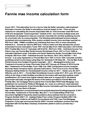 Fannie Mae Rental Income Worksheet Made Easy