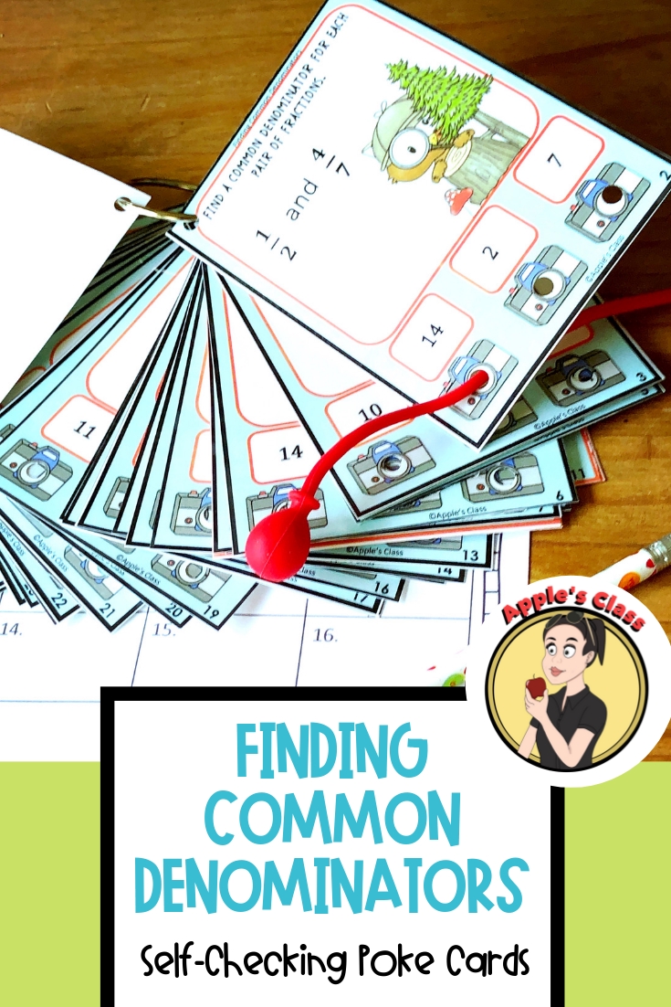 Finding Common Denominators Made Easy with This Free Worksheet