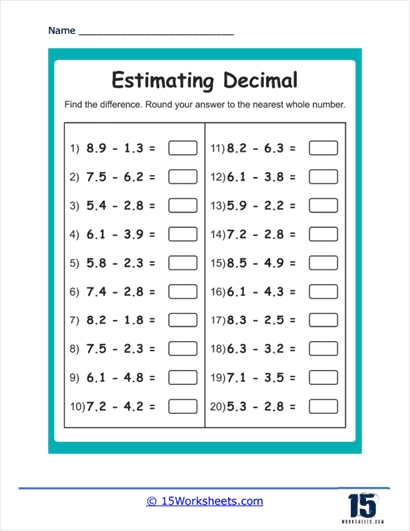 Fraction To Decimal Grade 4