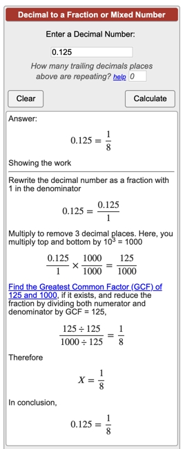 Fraction To Decimal Grade 6