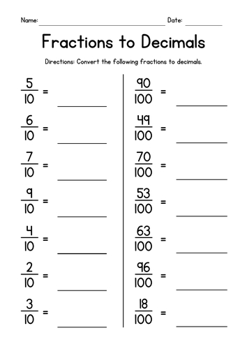 7 Easy Ways to Convert Fractions to Decimals