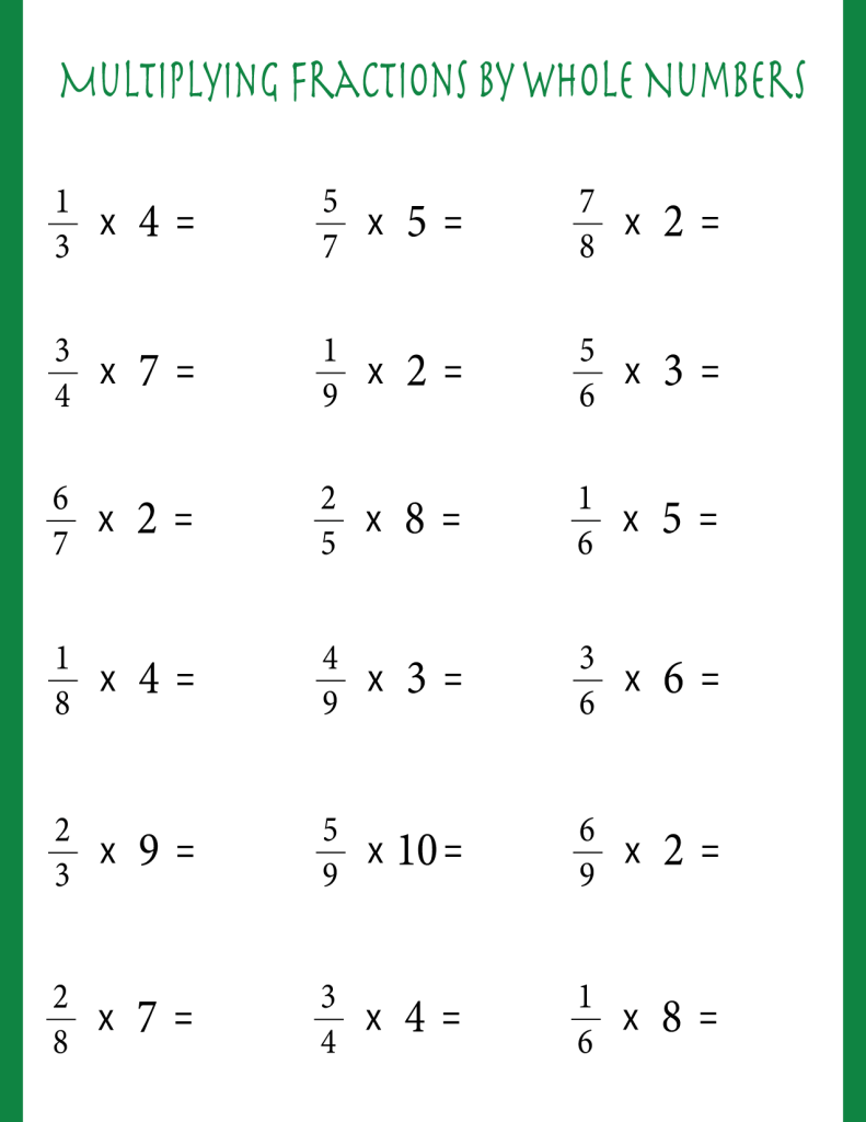 5 Fun Ways to Learn Fractions with Whole Numbers