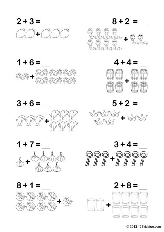 Free Addition Activity For Kids Worksheets And Printables That Help