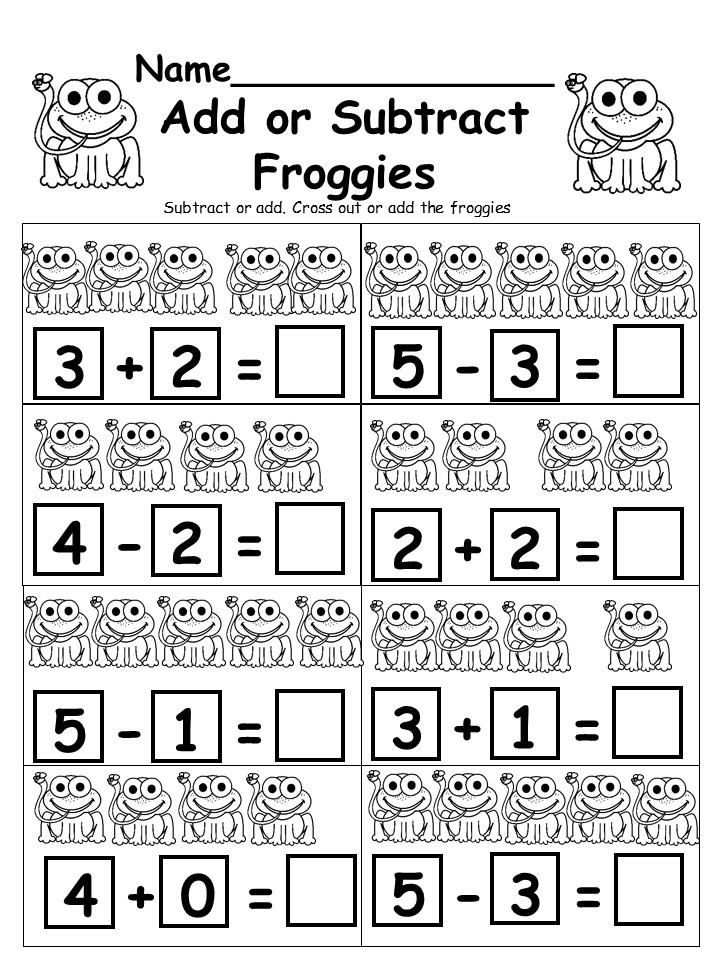 Free Addition And Subtraction Math Worksheet Free Worksheets