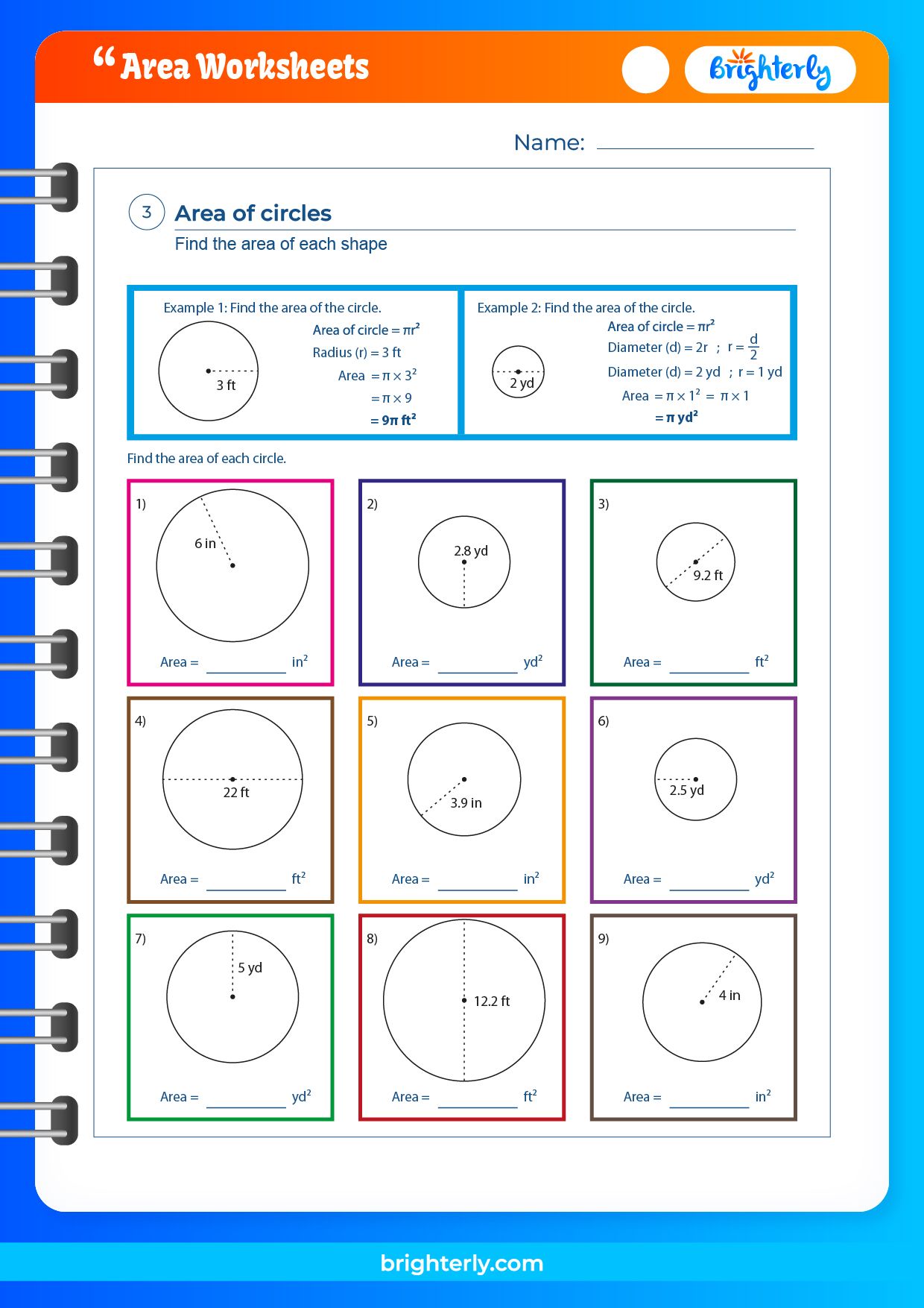 5 Free Area Worksheets to Boost Math Skills