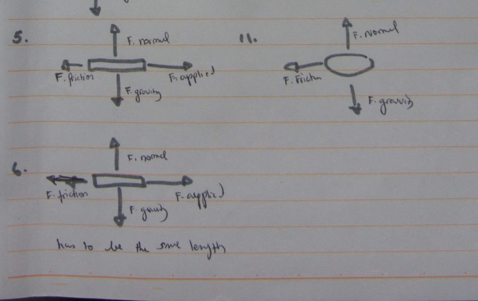 Free Body Diagram Worksheet for Physics Students