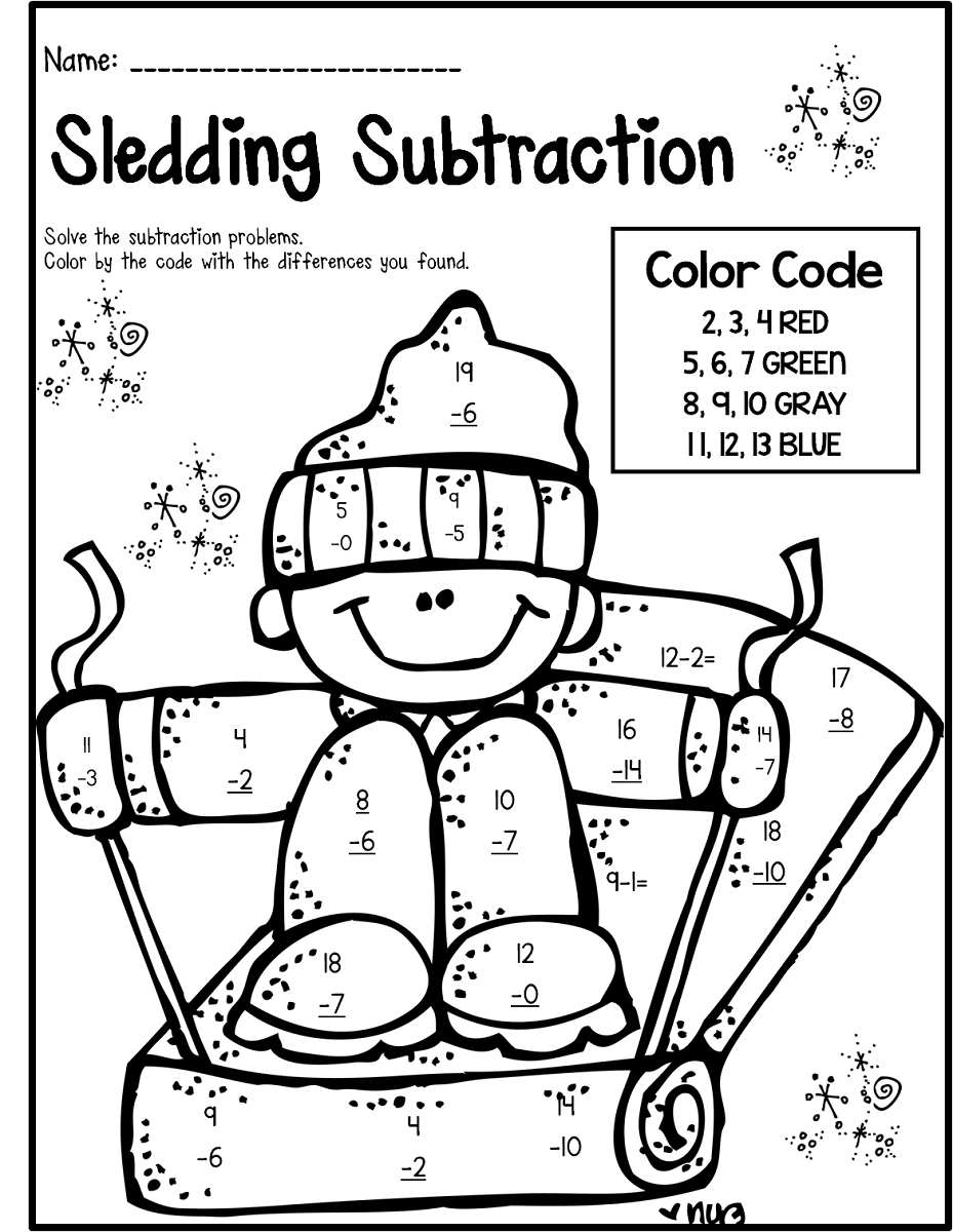 Free Fun Math Worksheets