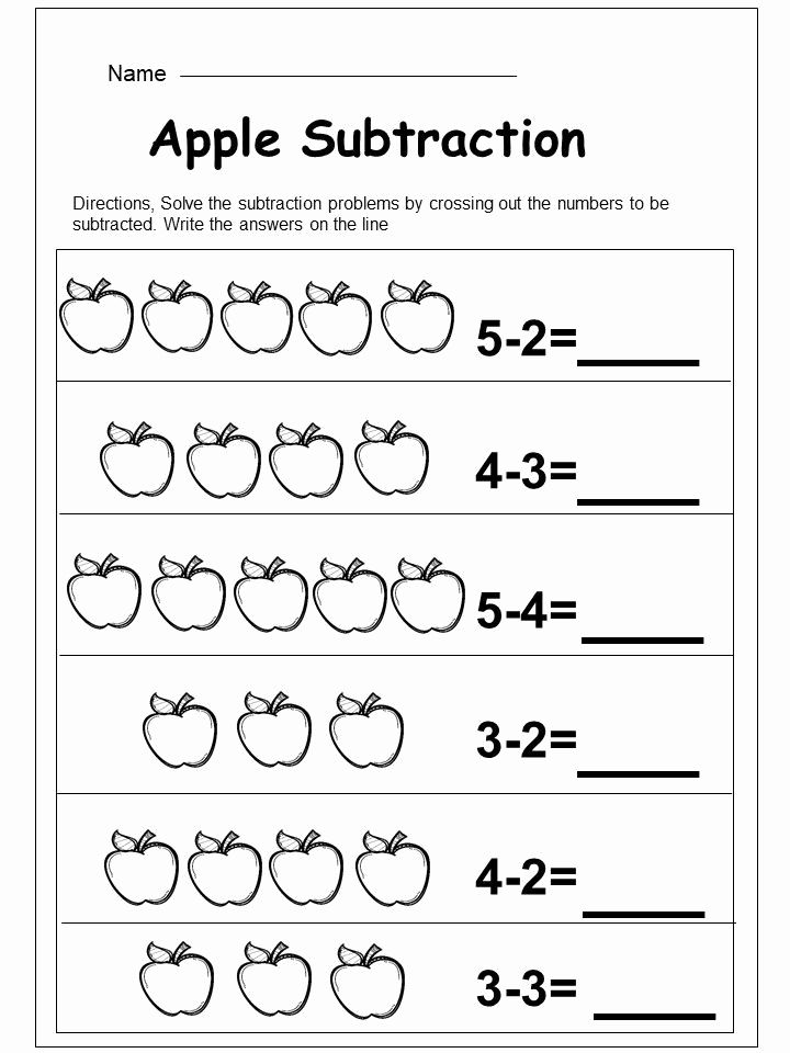 Free Math Kindergarten Worksheets