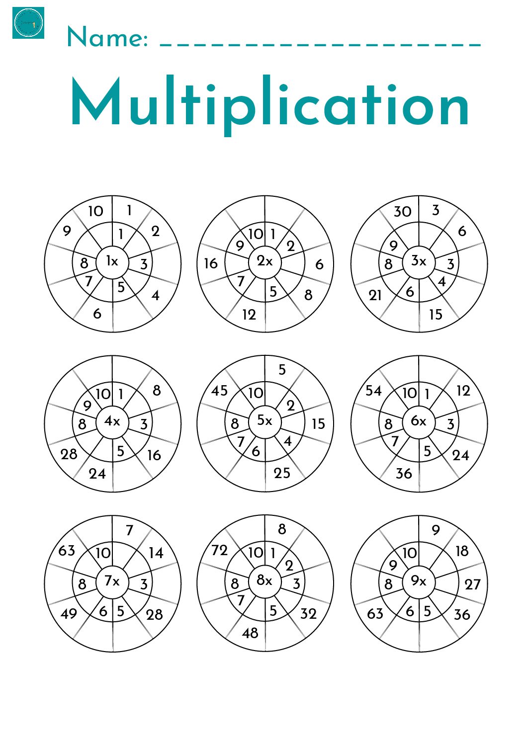 Free Math Multiplication Teacha