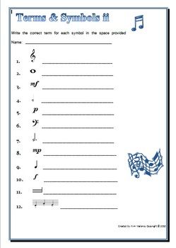 Free Music Theory Worksheets for Beginners