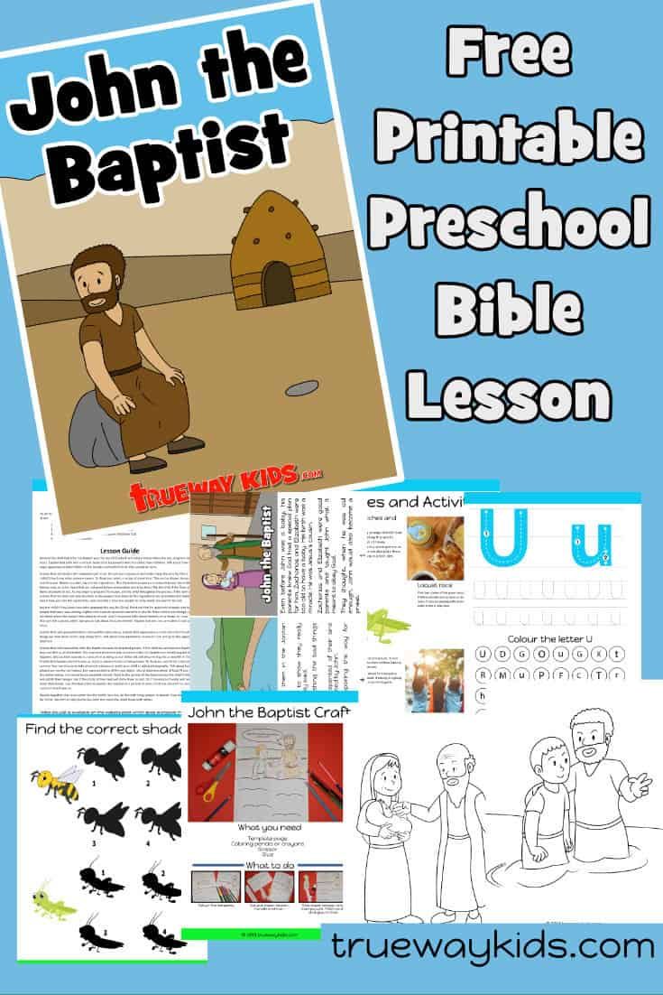 7 Fun John the Baptist Worksheets for Kids