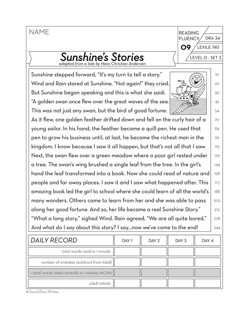 Free Printable Reading Comprehension Worksheets For 4Th Grade