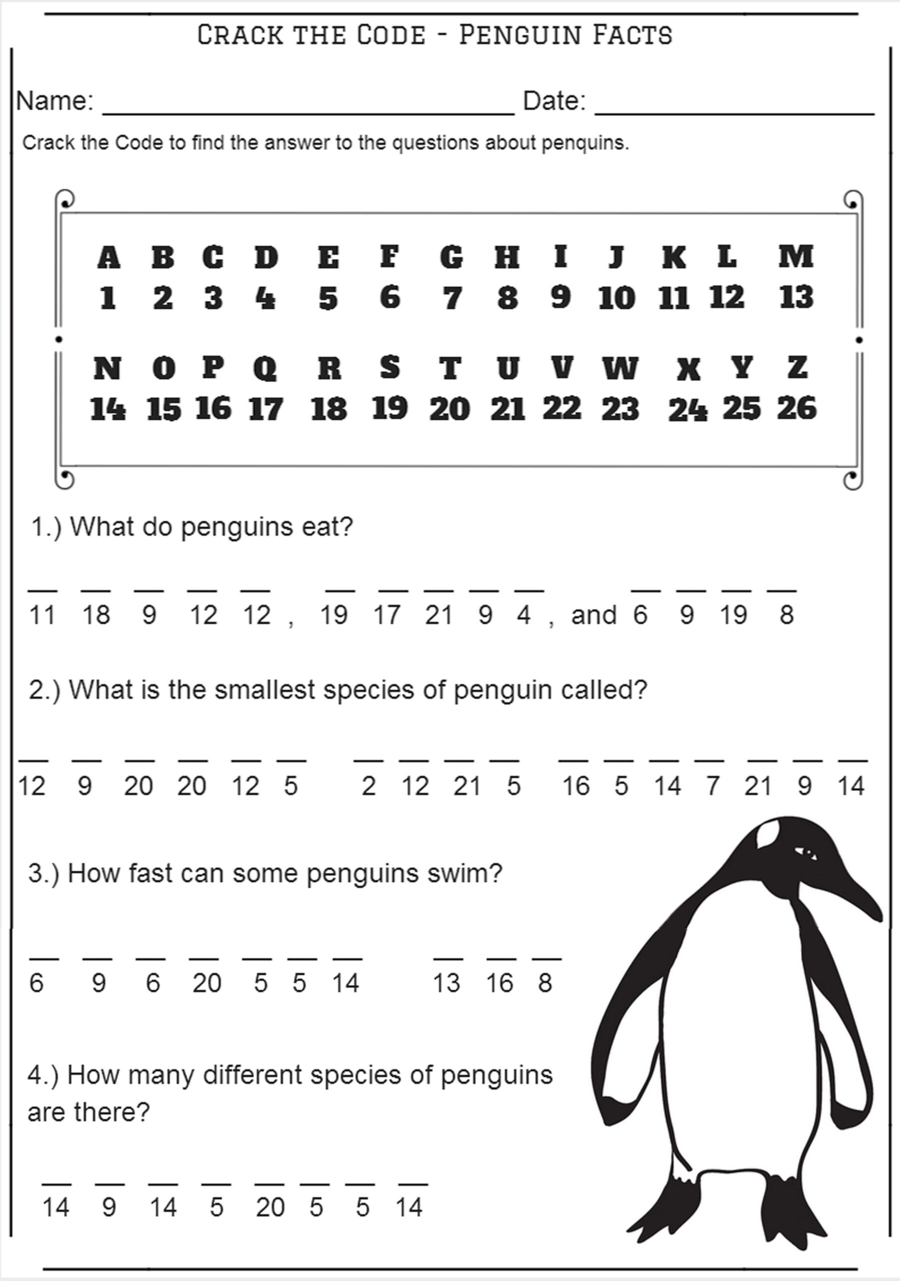 Free Printable Secret Code Worksheets Printable Worksheets