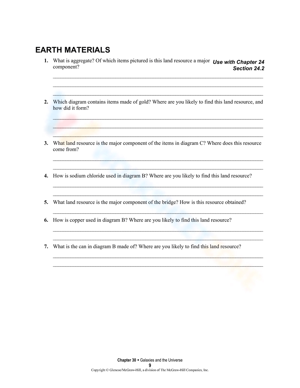 Free Printable Teaching Transparency Worksheets