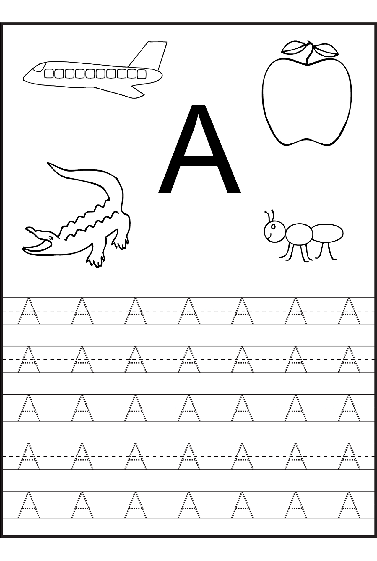 Free Printable Traceable Letters Free Printable