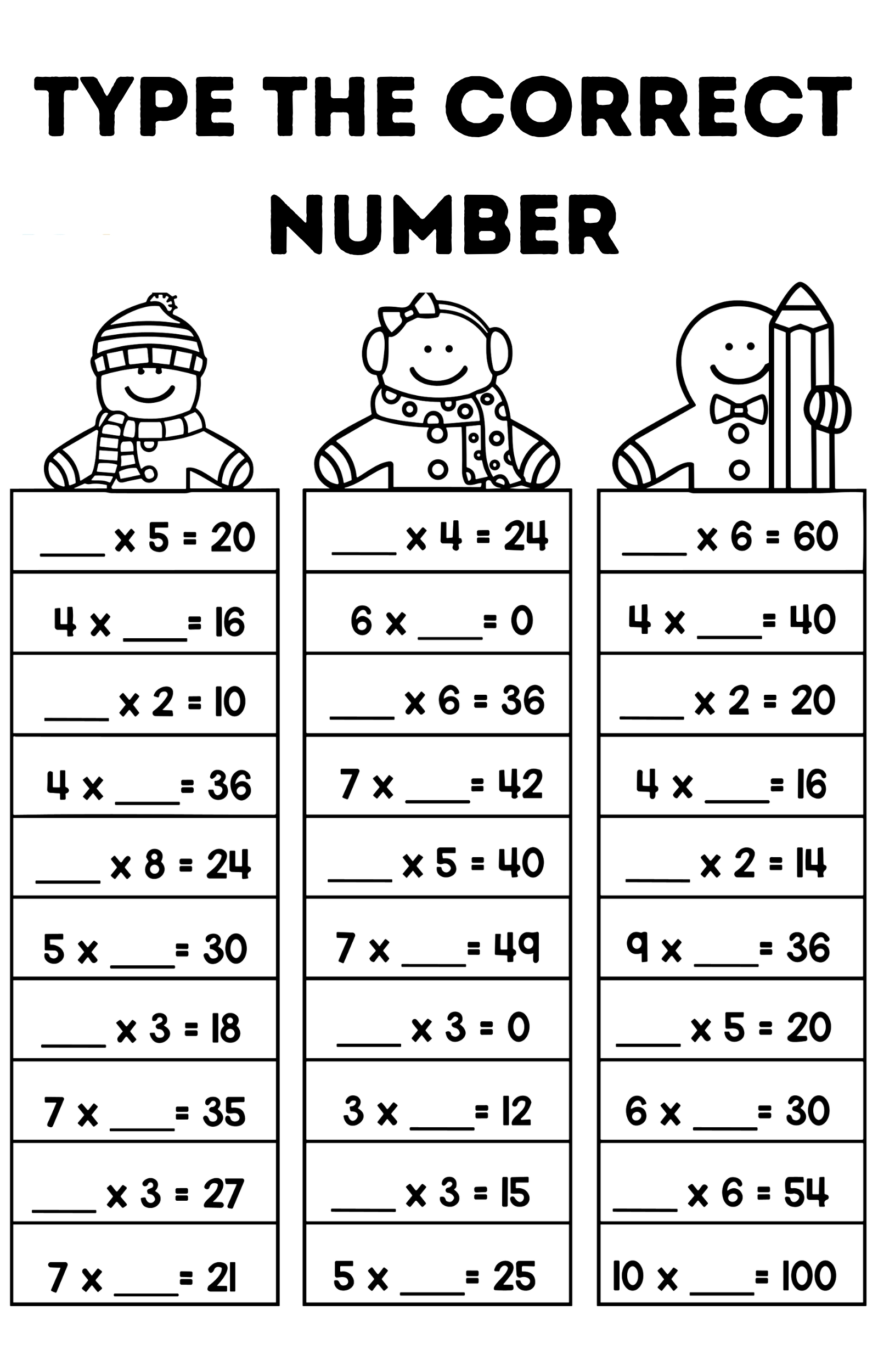 20 Free Worksheets for 3rd Grade Learning Fun