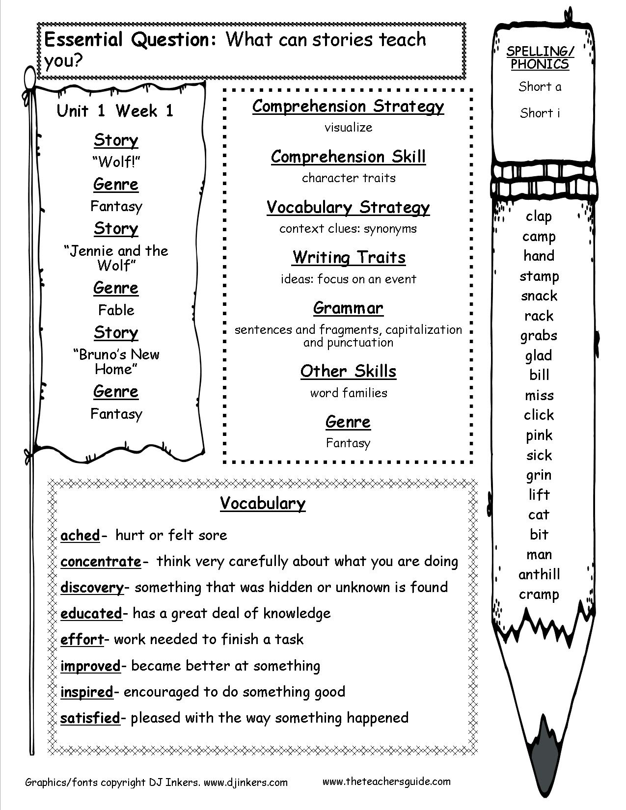 Free Printable Worksheets for 3rd Grade Learning Fun