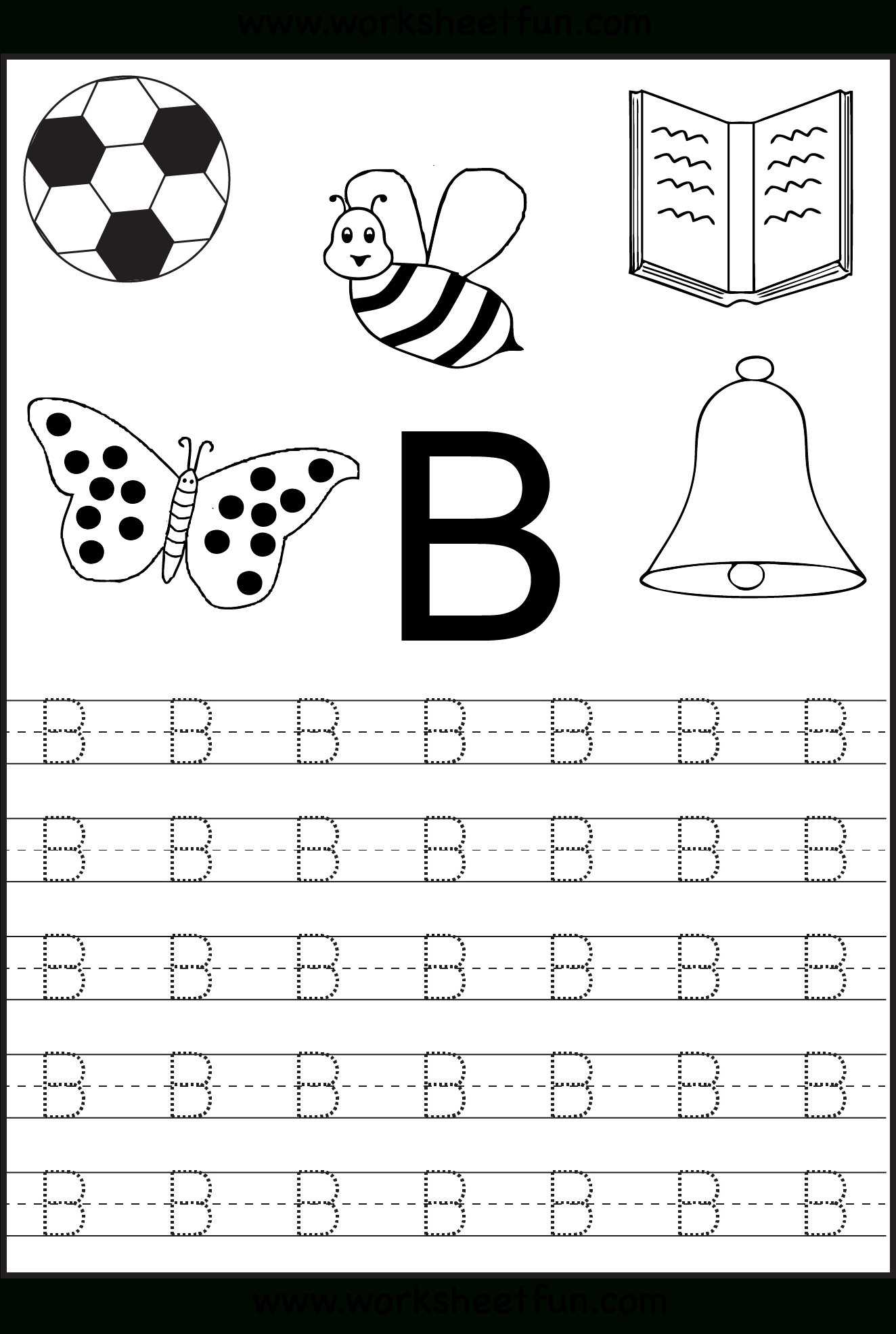 5 Free Tracing Letters Worksheets for Kids