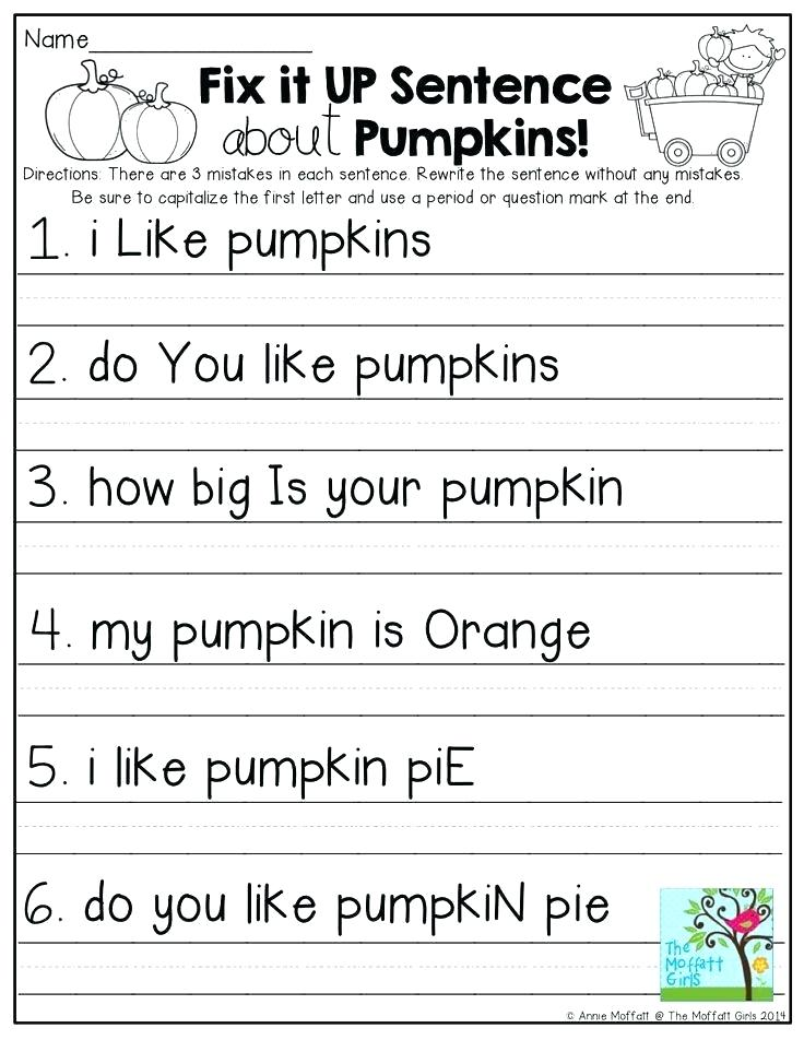 Free Writing Worksheets For 2Nd Grade