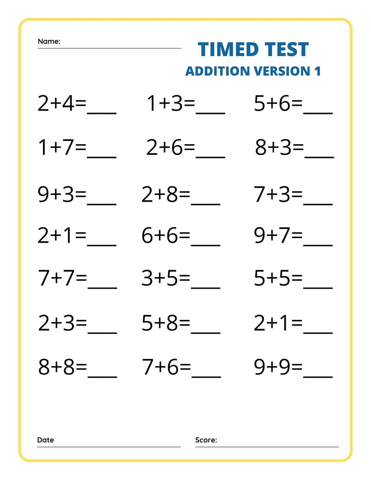 10 Fun Math Worksheets for 2nd Grade