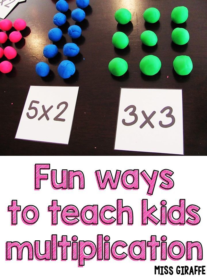 Fun Ways To Teach Kids Multiplication Multiplication Teaching Multiplication Fun Math Activities