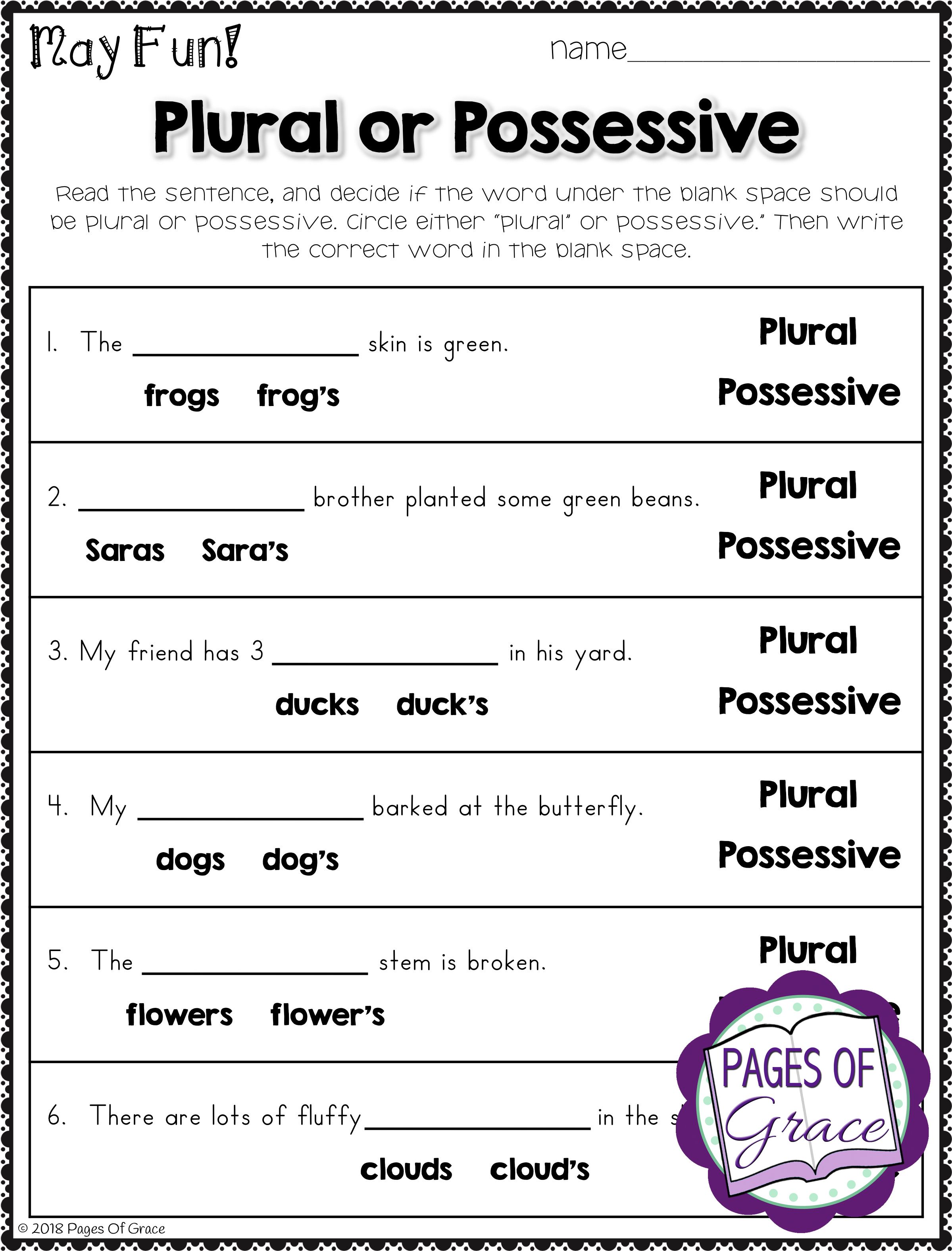 20 Fun Worksheets for 2nd Grade Learning