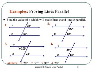 Geometry Proofs Worksheets Proving Lines Parallel Worksheets Library