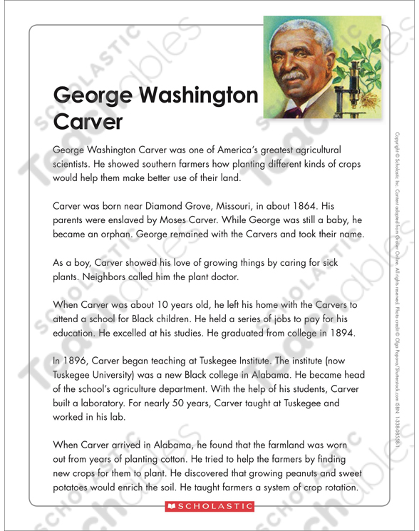 5 Amazing Facts About George Washington Carver