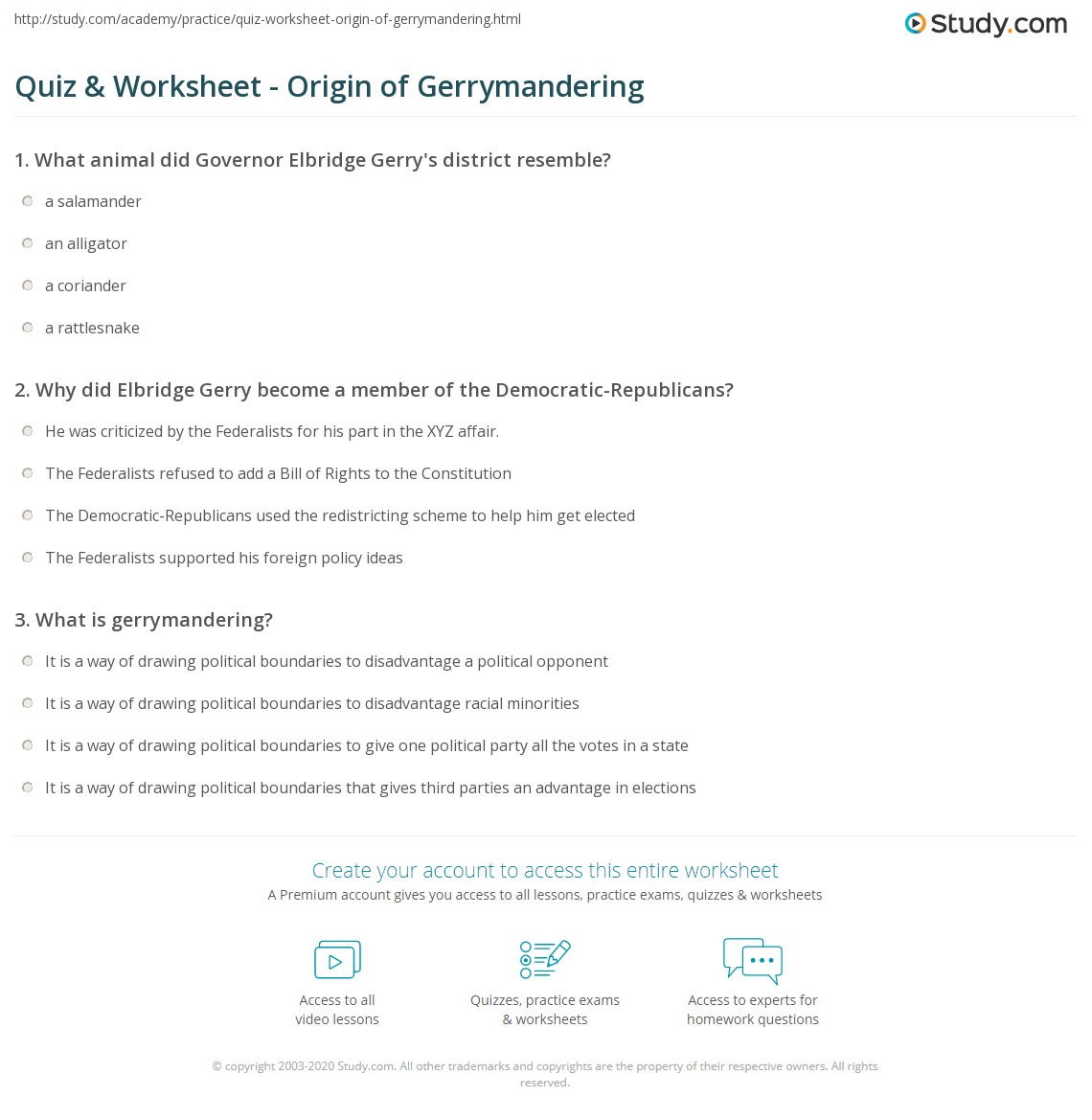 6 Ways to Master Gerrymandering Worksheet Answers