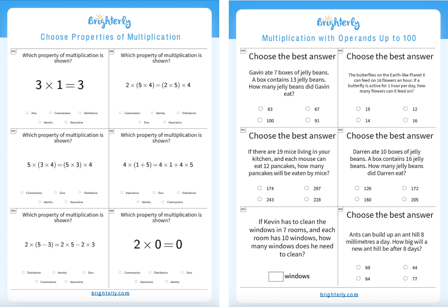 Free Grade 3 Multiplication Worksheets to Boost Math Skills