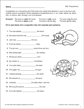 6th Grade Grammar Worksheets for Fun Learning