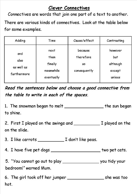 Grammar Worksheets Ks2 With Answers