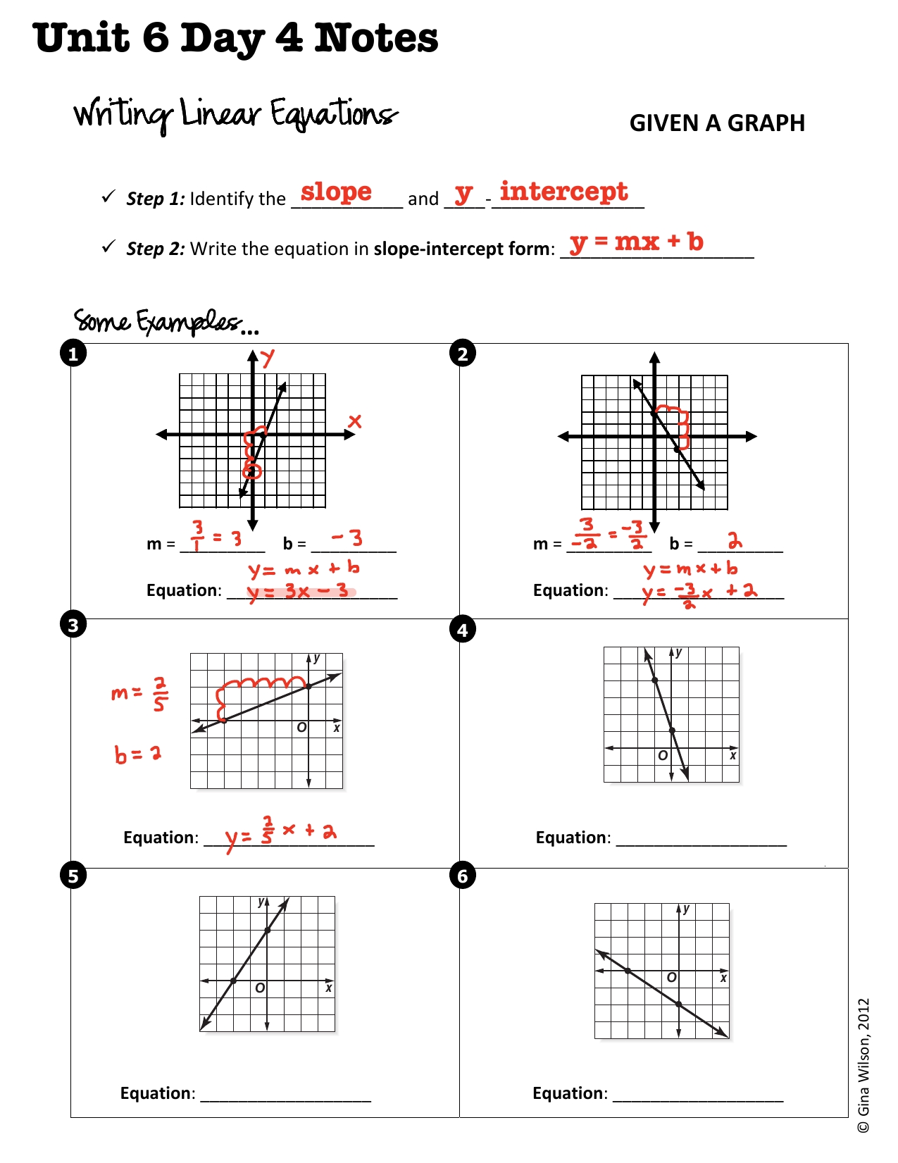 Graphing Linear Equations Made Easy with Worksheets