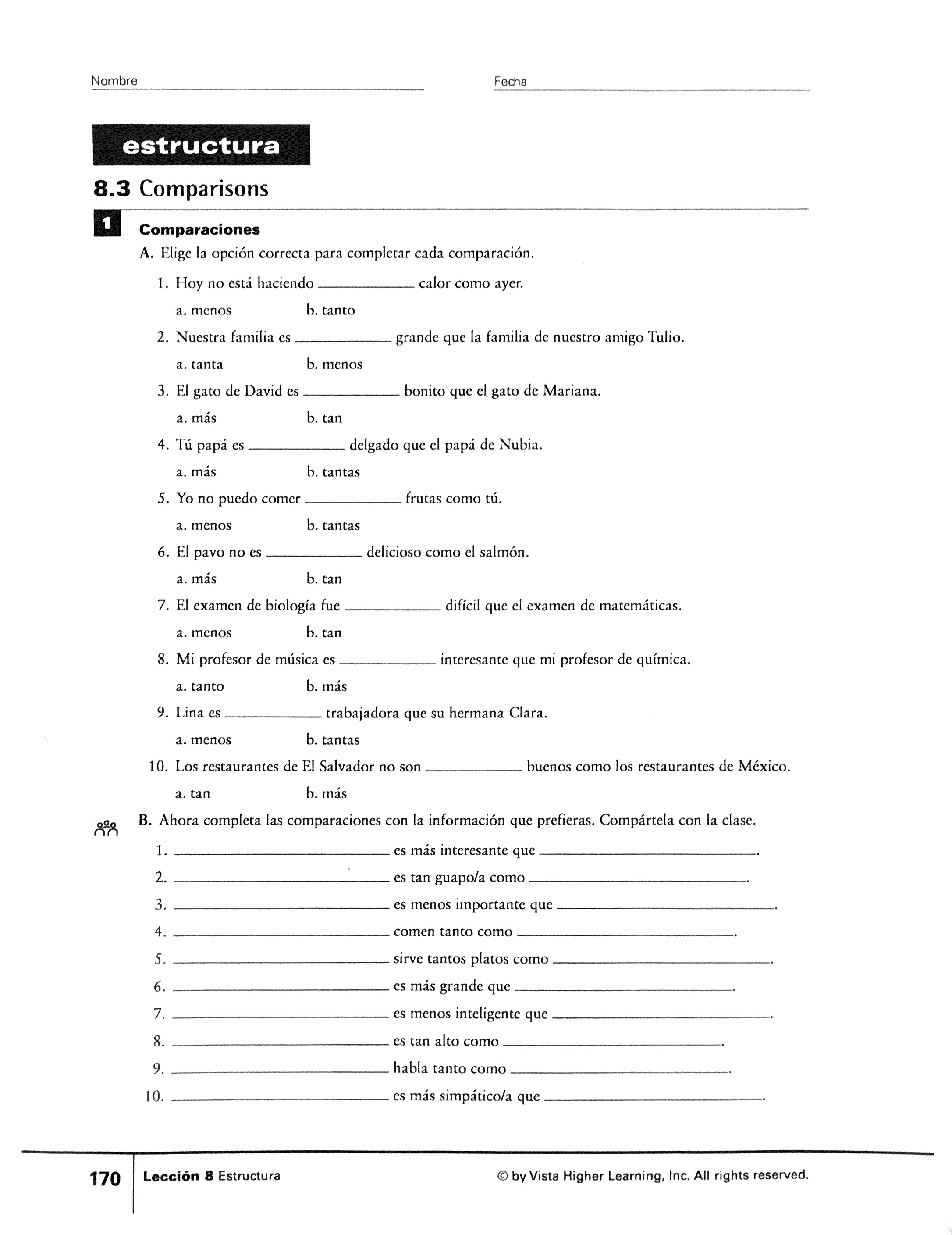 Identificar Vhl Answer Key