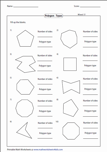 7 Ways to Master Polygon Angles Worksheet