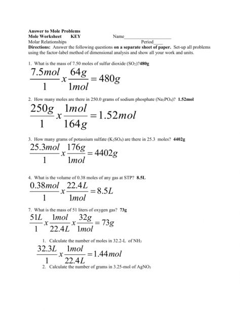 Intro To Mole Conversions Worksheet By Your Favorite Chemistry Teacher