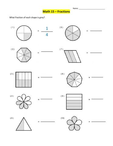 Mastering Fractions: A Beginner's Worksheet Guide