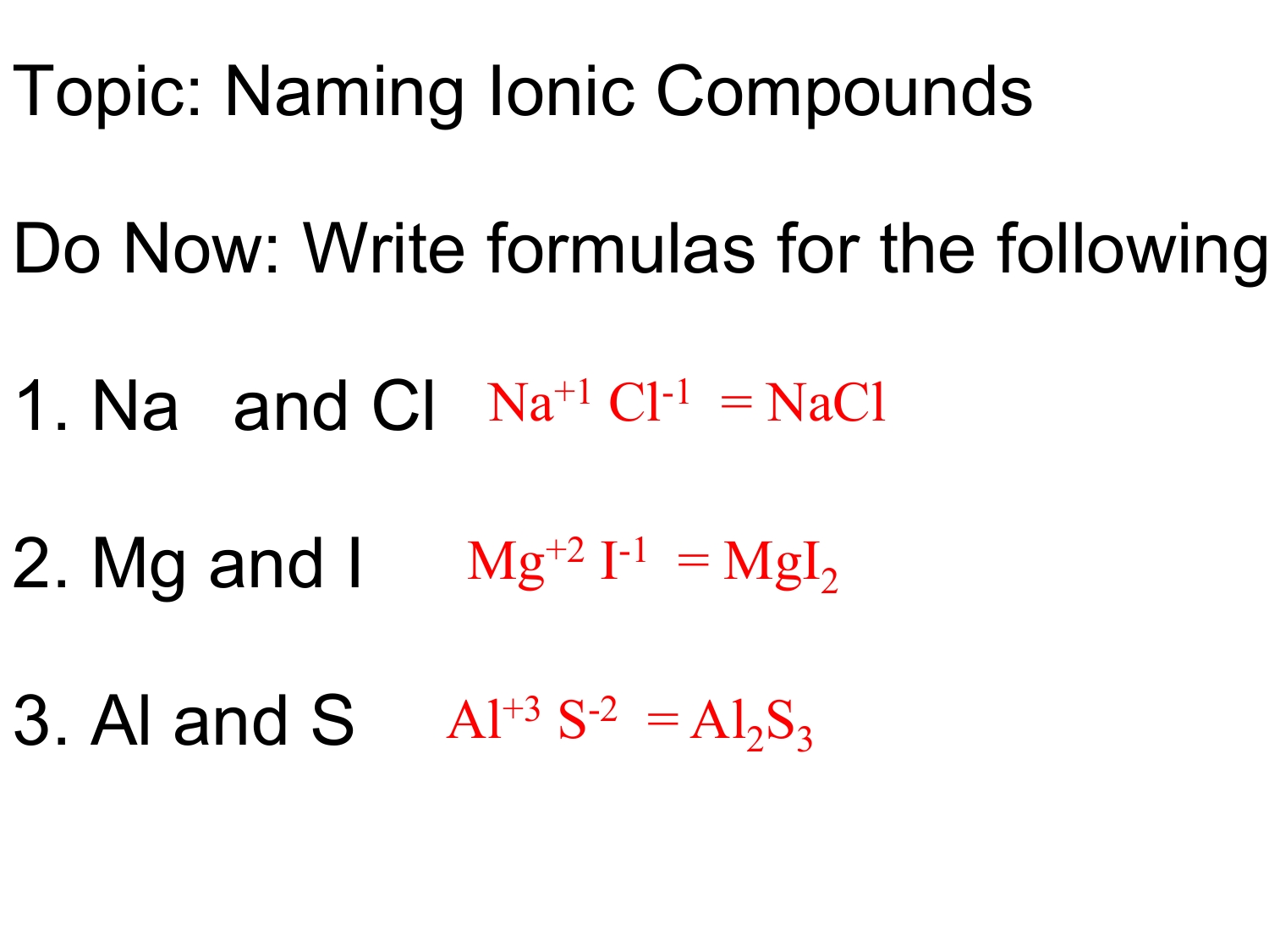 Ion Names Formulas And Charges Chart Flinn Scientific