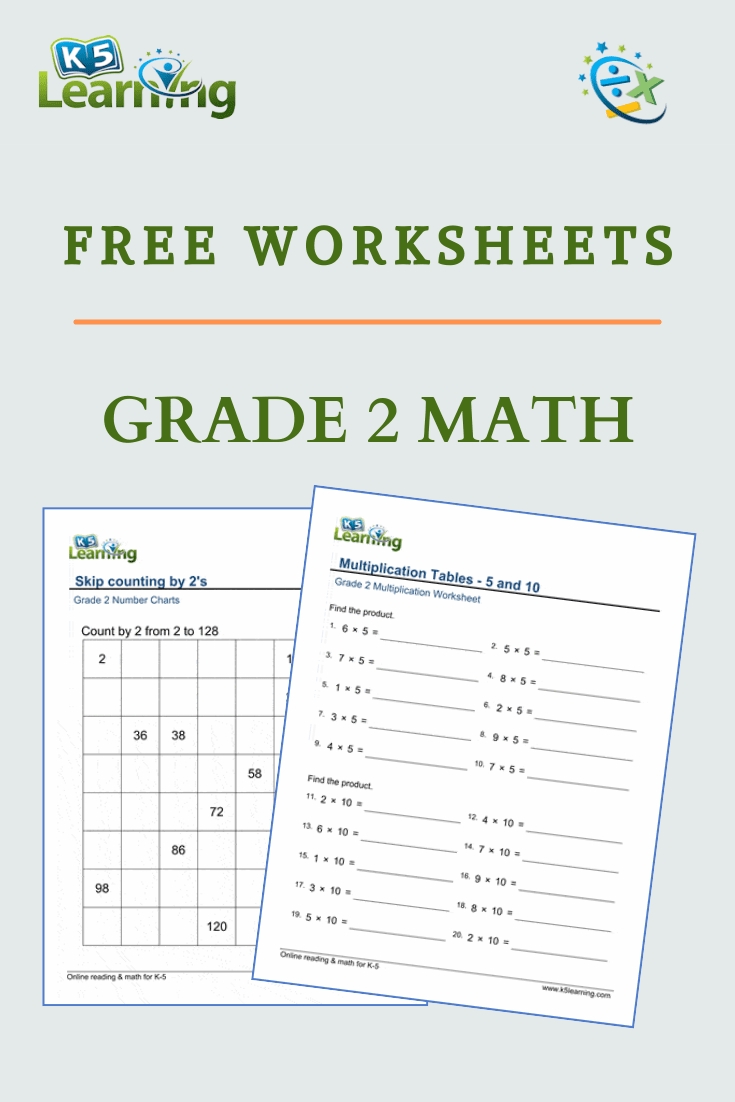 5 Free Worksheet Resources from K5 Learning