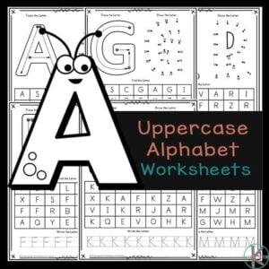 Free Kindergarten Alphabet Worksheets